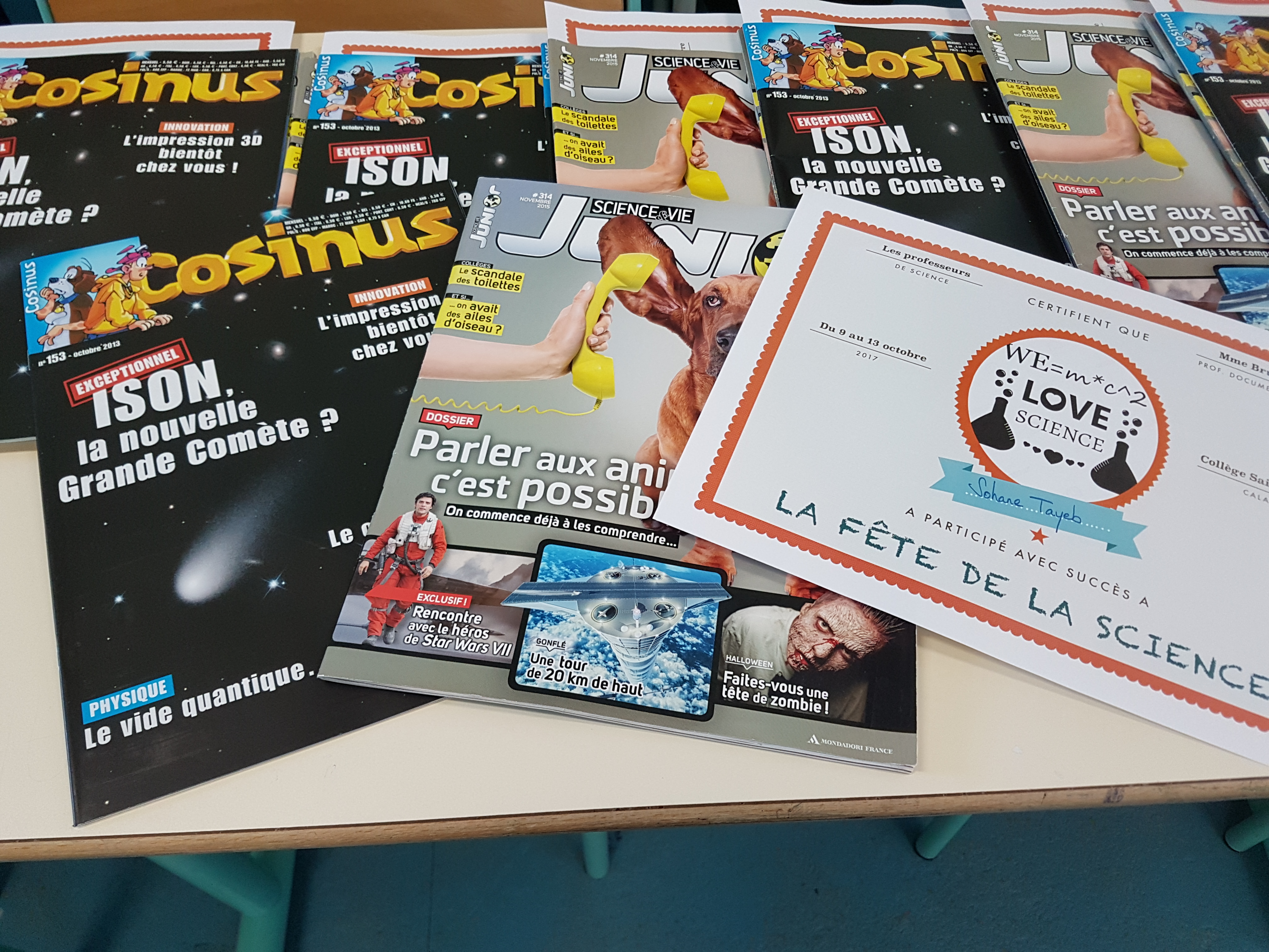 Photo prix particpants
