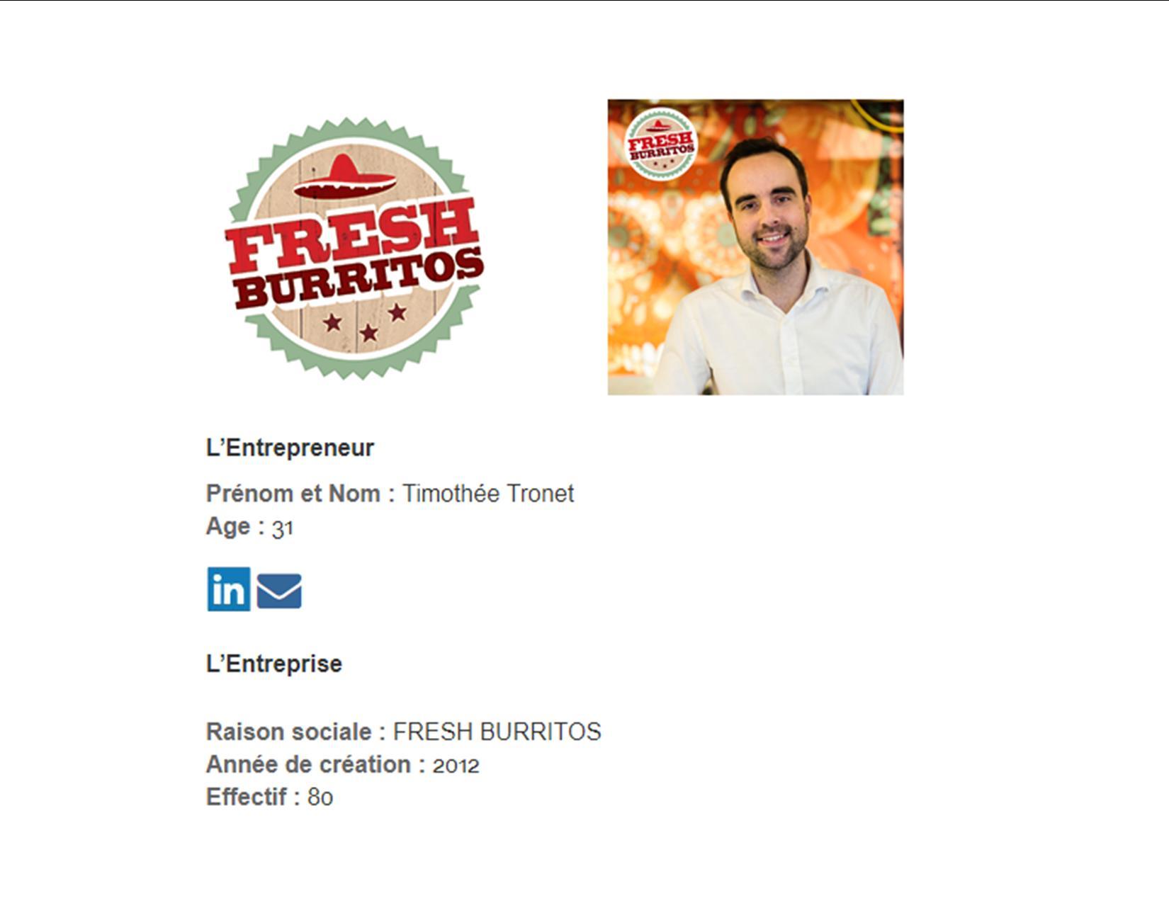 fresh burritos