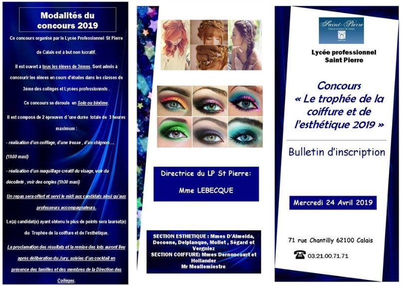 Affiche Concours Esthétique